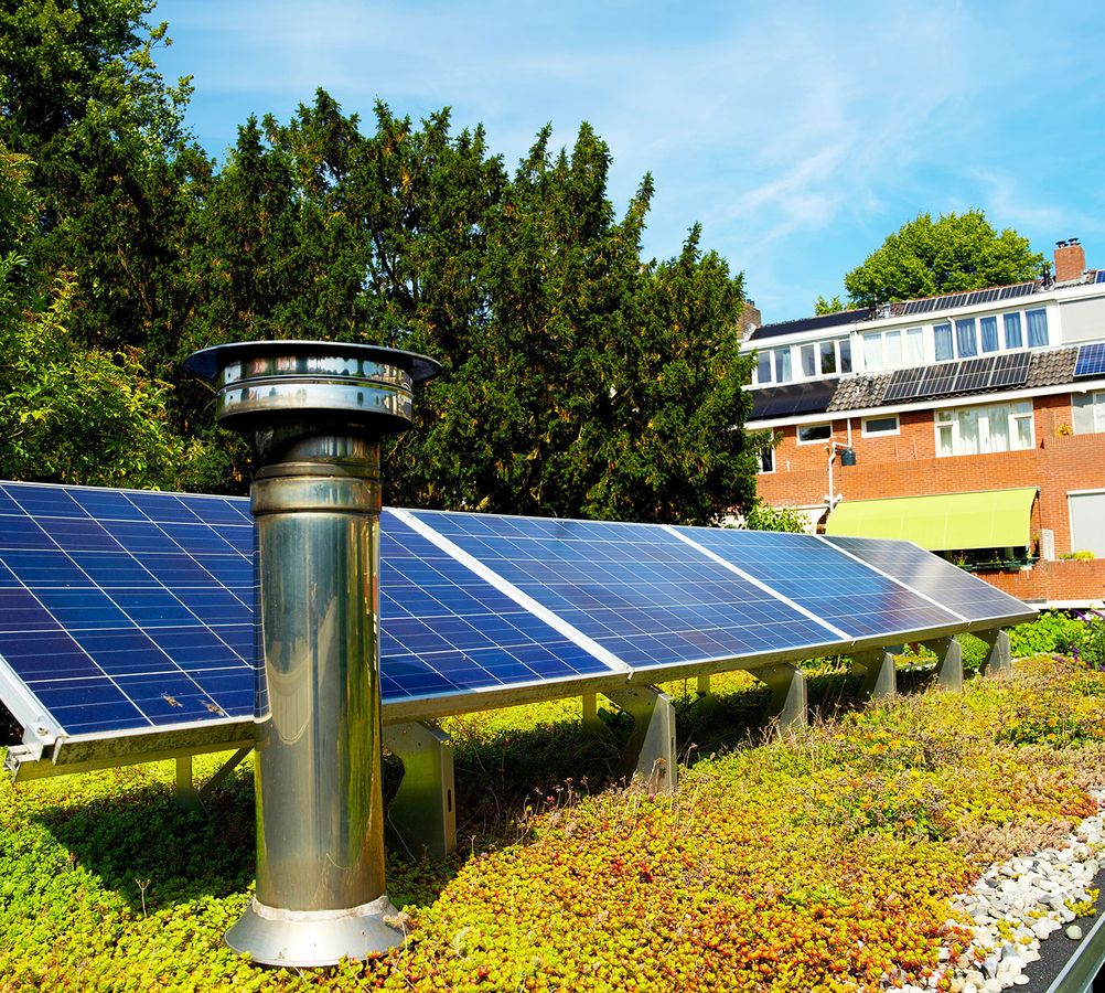 Freistehende Photovoltaikanlage